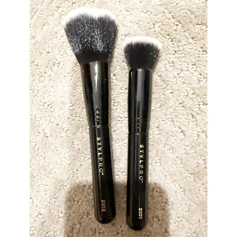 Stylepro 102 Powder Perfector & S101 Make Up Brushes NEW